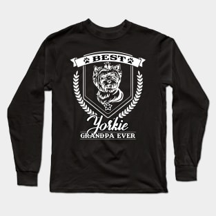 Yorkie Grandpa Long Sleeve T-Shirt